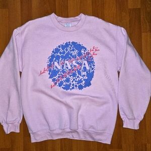 NASA Crewneck Sweatshirt Size Medium
